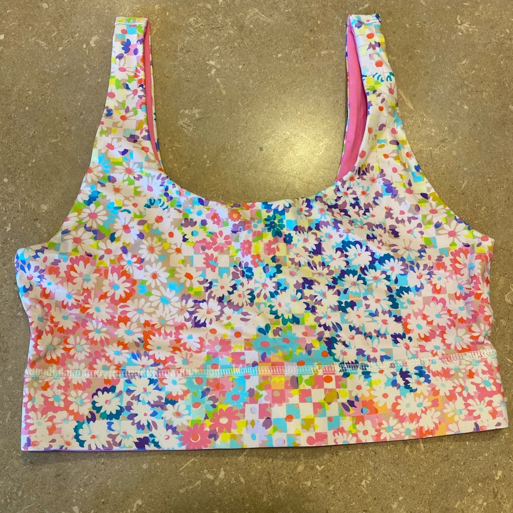 Fabletics reversible sports bra. Worn once!